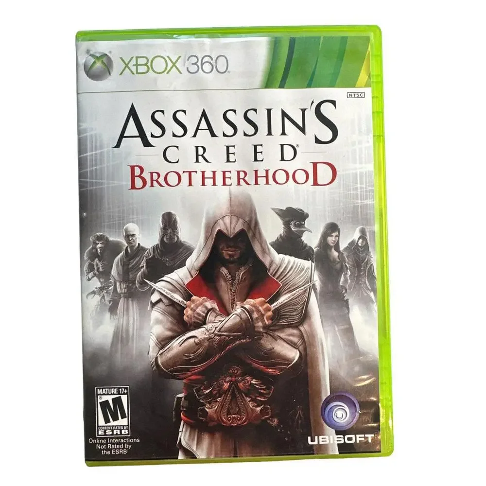 Assassin's Creed II and assasin creed brotherhood on Xbox 360